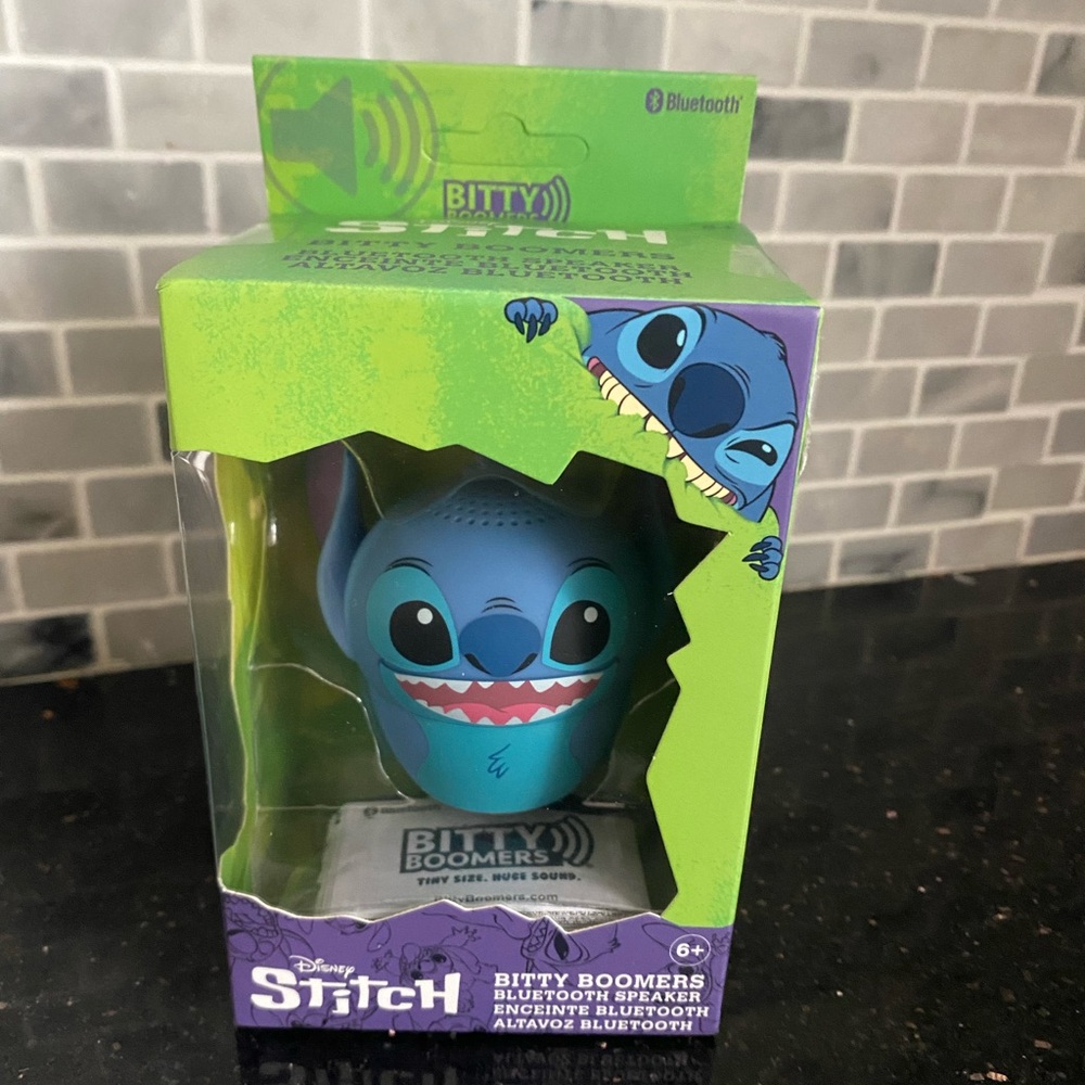 Disney Stitch Bitty Boomers Bluetooth Speaker